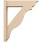 Ekena Millwork 5 1/2-in W x 20-in D x 24-in H Funston Trad Rough Cedar Woodgrain TimberThane Outlooker, Primed Tan OUTUR055X20X24FST04RCPR - alternate 3